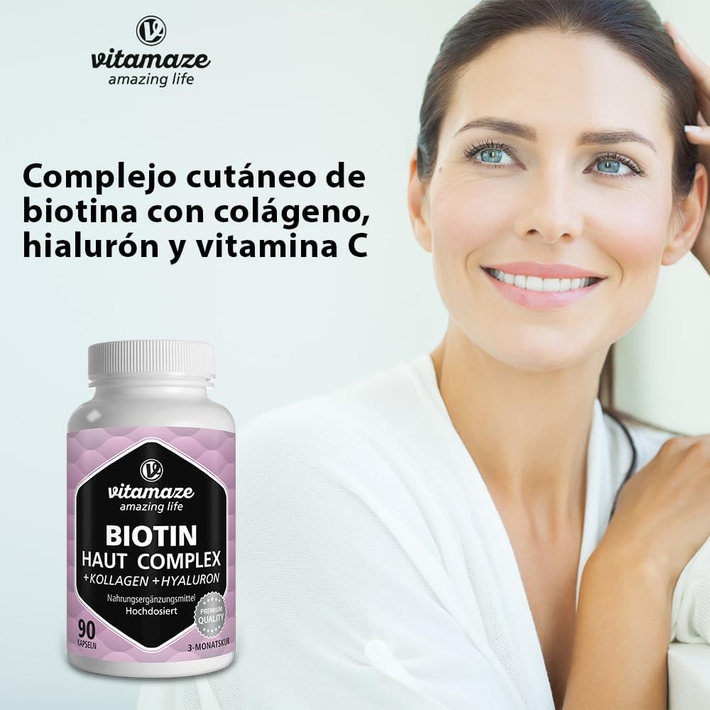 Reseña Colágeno Ácido Hialurónico + Biotina Vitamaze