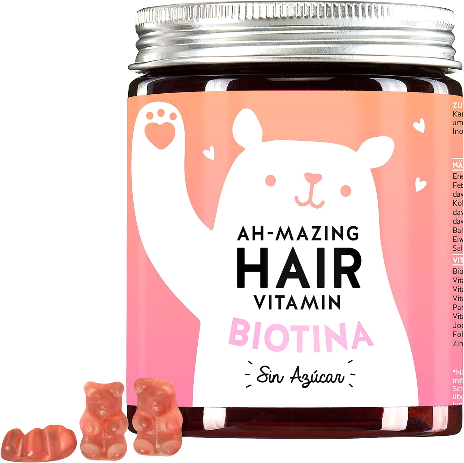 Reseña Gominolas para el Pelo Biotina Bears with Benefits