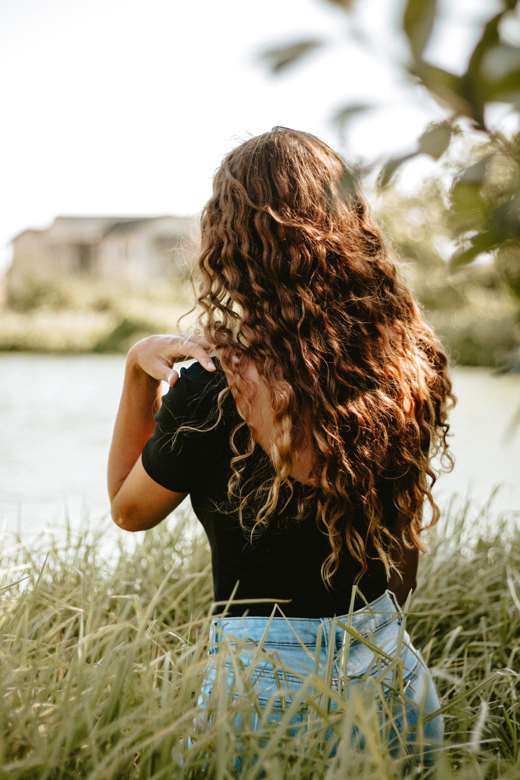 Mujer con pelazo GloryFeel Fondo